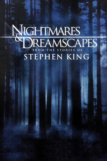 Cartel de Pesadillas y alucinaciones, de las historias de Stephen King