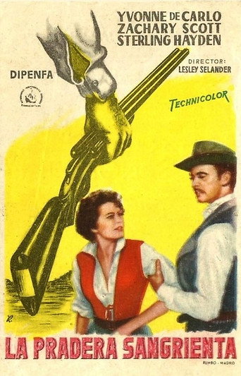 Cartel de La pradera sangrienta
