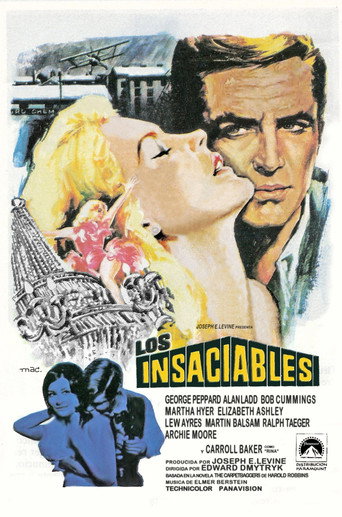 Cartel de Los insaciables