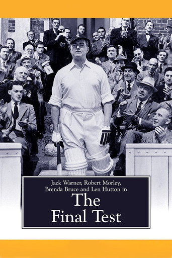 Cartel de The Final Test