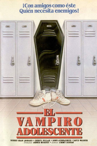 Cartel de El vampiro adolescente