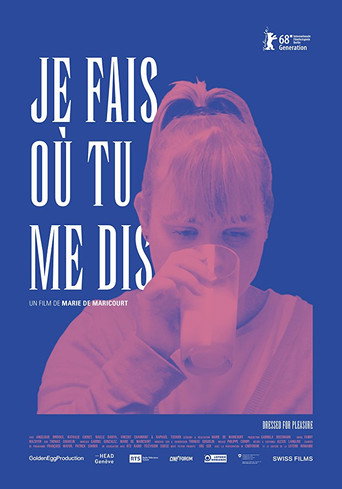 Cartel de Je fais où tu me dis