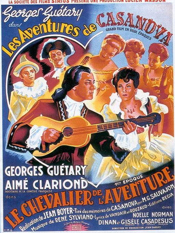 Cartel de Les Aventures de Casanova