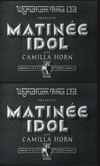 Cartel de Matinee Idol