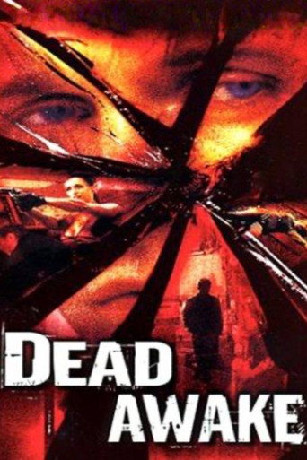 Cartel de Dead Awake. Insomnio