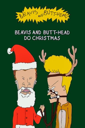 Cartel de Beavis and Butt-Head Do Christmas