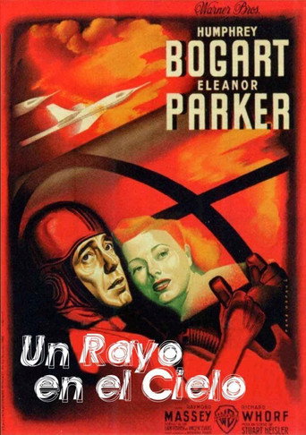 Cartel de Un rayo en el cielo