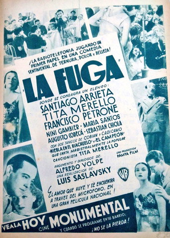 Cartel de La fuga