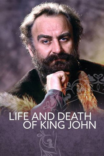 Cartel de El rey Juan (TV)