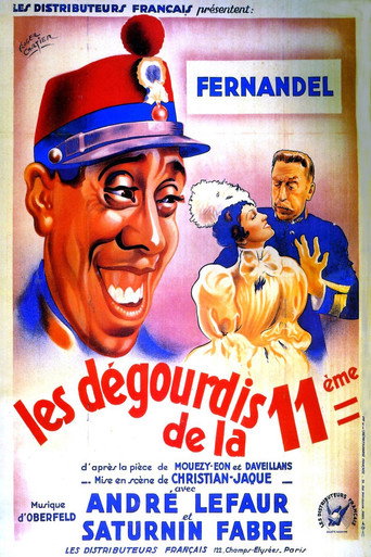 Cartel de Les Dégourdis de la 11e