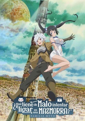 Cartel de DanMachi: ¿Qué tiene de malo intentar ligar en una mazmorra?