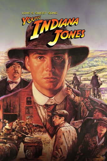 Cartel de Las Aventuras del Joven Indiana Jones: Dulce Canción del Amor