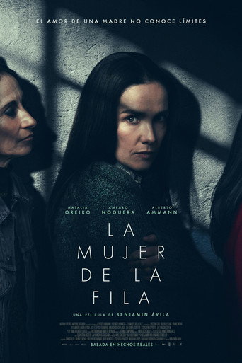 Cartel de La mujer de la fila