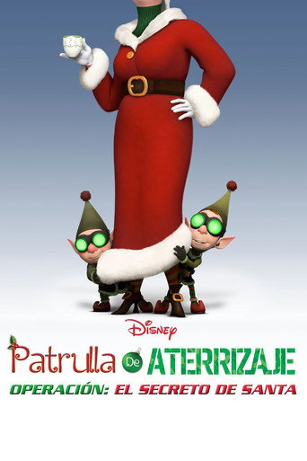 Cartel de Patrulla de aterrizaje. Operación: El secreto de Papá Noel