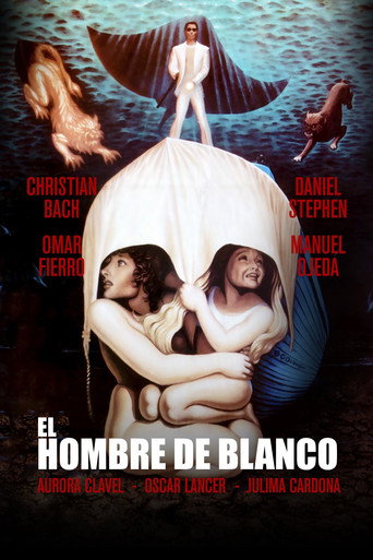 Cartel de El hombre de blanco