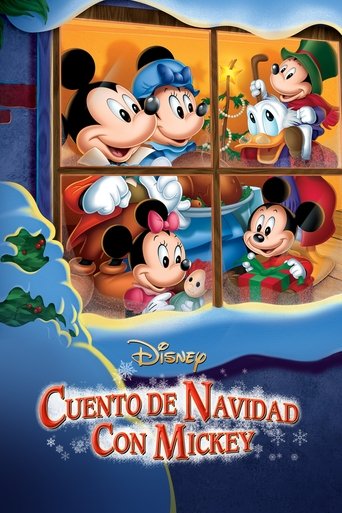 Cartel de Cuento de Navidad con Mickey