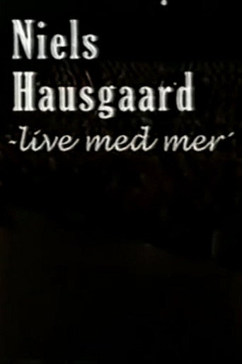 Cartel de Niels Hausgaard: Live med mer