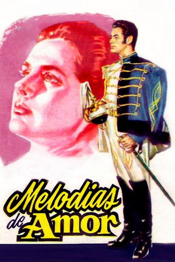 Cartel de Melodías de amor