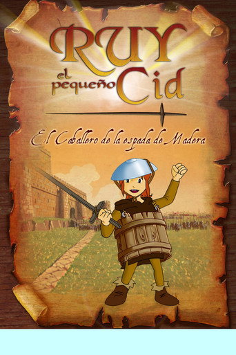 Cartel de Ruy, el pequeño Cid: el caballero de la espada de madera