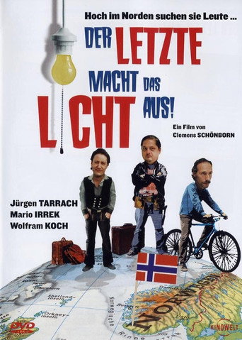 Cartel de Der Letzte macht das Licht aus