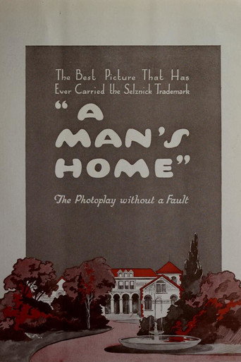 Cartel de A Man's Home