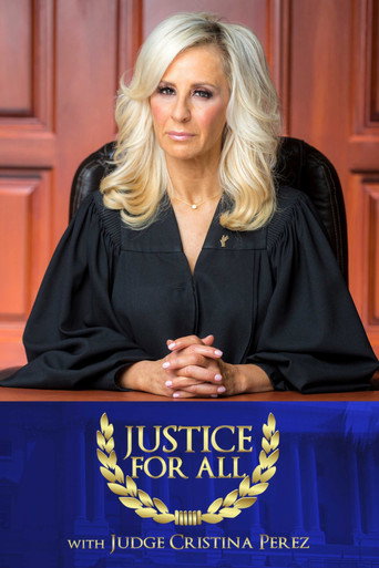 Cartel de Justice for All with Judge Cristina Perez