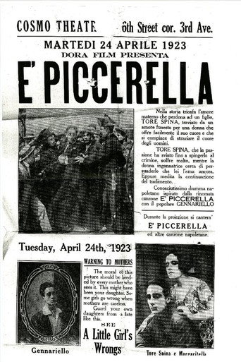 Cartel de È piccerella