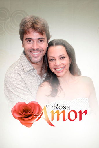 Cartel de Uma Rosa com Amor