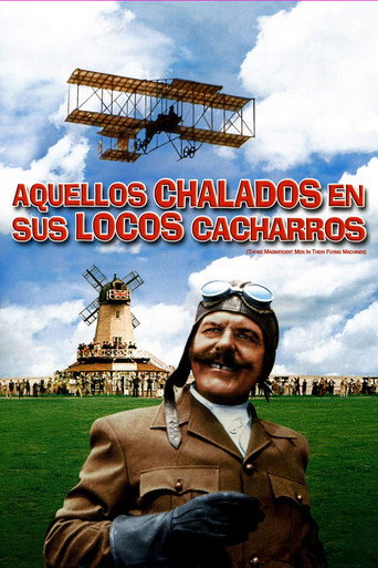 Cartel de Aquellos chalados en sus locos cacharros