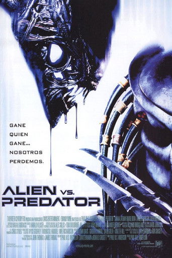 Cartel de Alien contra predator