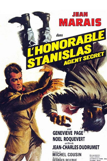 Cartel de L'Honorable Stanislas, agent secret