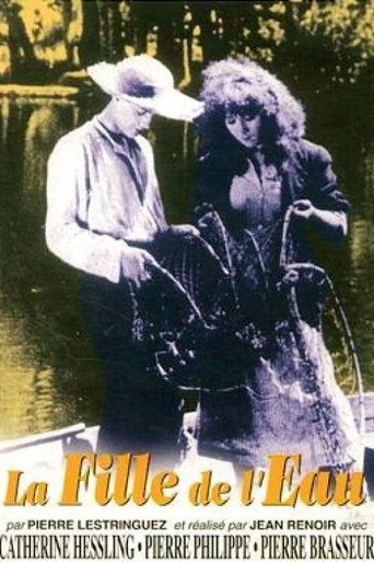 Cartel de La hija del agua