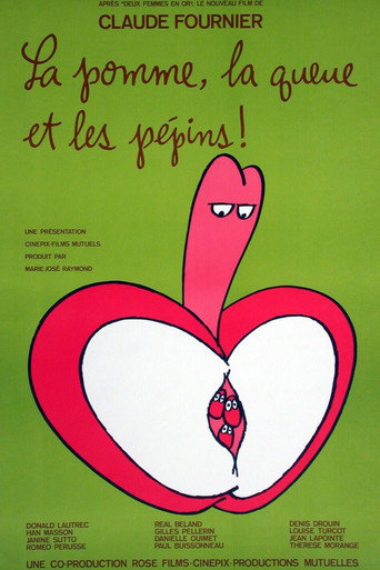 Cartel de La pomme, la queue... et les pépins!