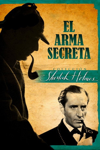 Cartel de Sherlock Holmes. El arma secreta