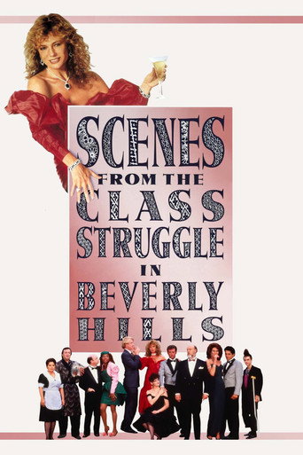 Cartel de Escenas de la lucha de sexos en Beverly Hills