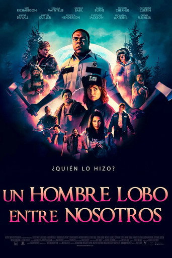 Cartel de Un hombre lobo entre nosotros