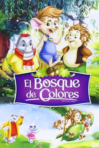 Cartel de El bosque de colores