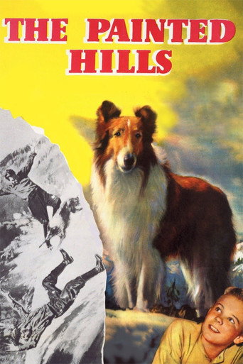 Cartel de Lassie: Las colinas pintadas