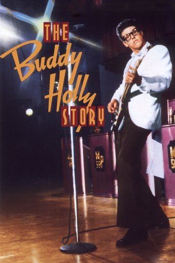 Cartel de La historia de Buddy Holly