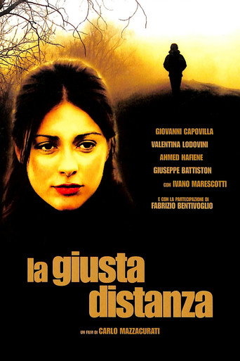 Cartel de La justa distancia