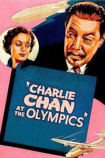 Cartel de Charlie Chan at the Olympics