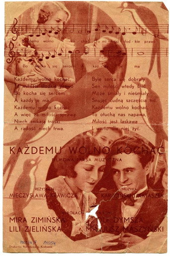 Cartel de Każdemu wolno kochać