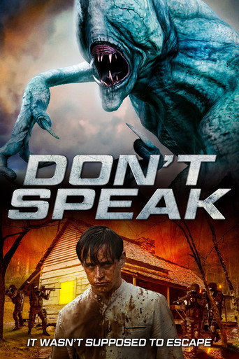 Cartel de Don't Speak