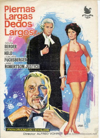 Cartel de Piernas largas, dedos largos