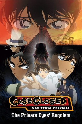 Cartel de Detective Conan 10: El réquiem de los detectives