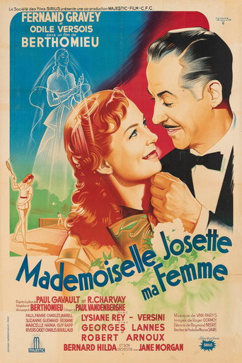 Cartel de Mademoiselle Josette, ma femme