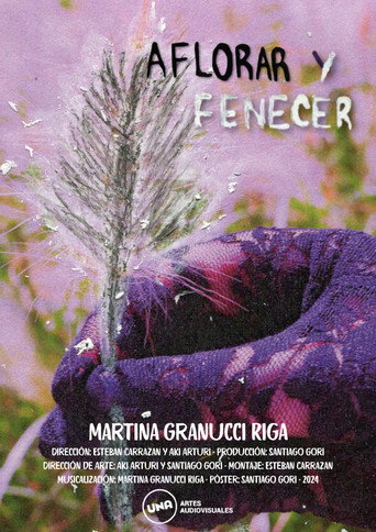 Cartel de Aflorar y Fenecer