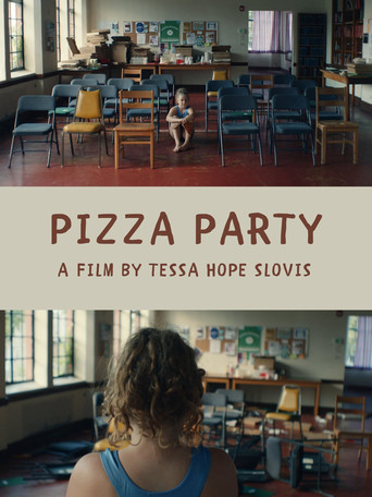 Cartel de Pizza Party