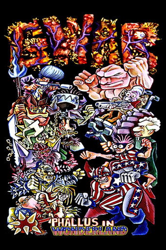 Cartel de GWAR: Phallus in Wonderland
