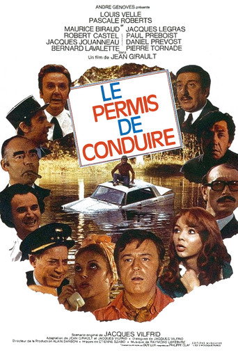 Cartel de Le Permis de conduire